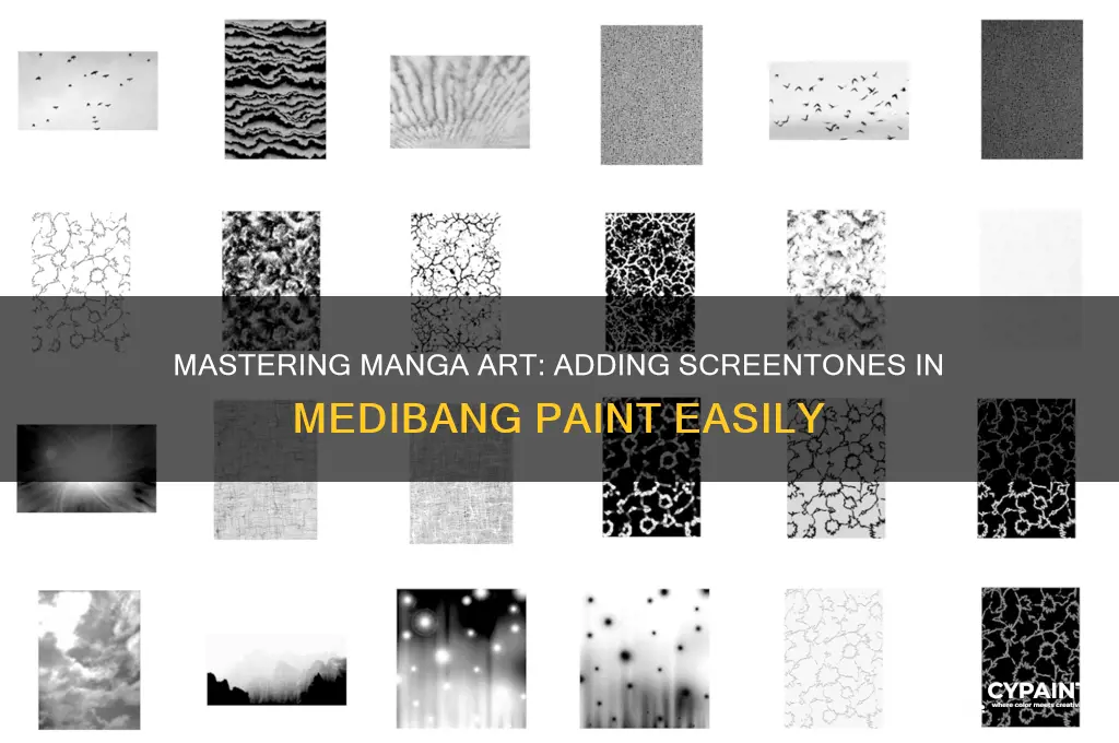 how to add manga screentones in medibang paint