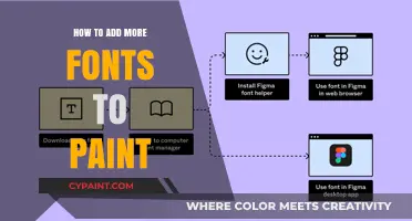 Enhance Your Paint Creations: A Guide to Adding Custom Fonts