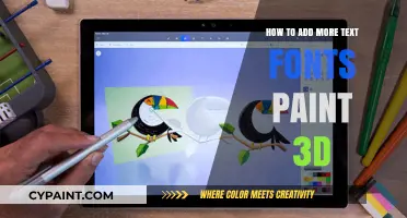 Enhance Your Paint 3D Creations with Custom Text Fonts Easily