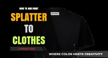 Creative DIY: Adding Paint Splatter Effects to Your Clothes Easily
