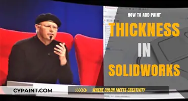 Mastering Paint Thickness in SolidWorks: A Step-by-Step Guide
