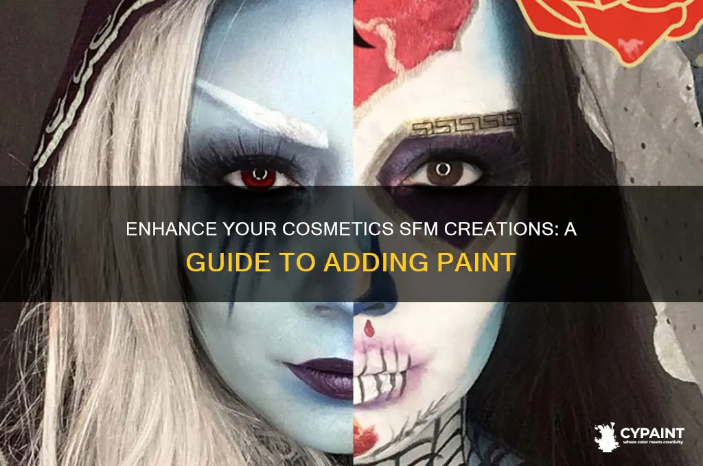 how to add paint to cosmetics sfm
