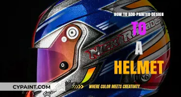 Creative Helmet Customization: Painting Unique Designs for Personal Style