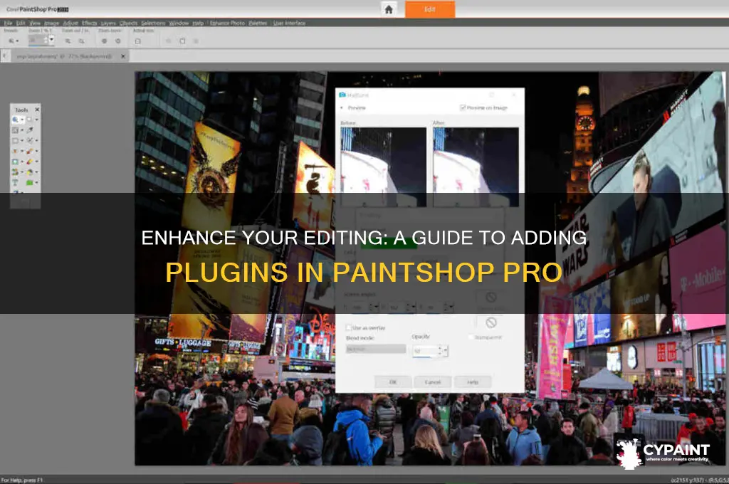 how to add plugin to paint shop pro