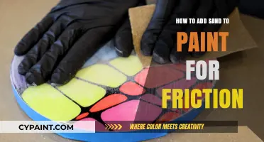 Enhance Grip: Adding Sand to Paint for Increased Friction