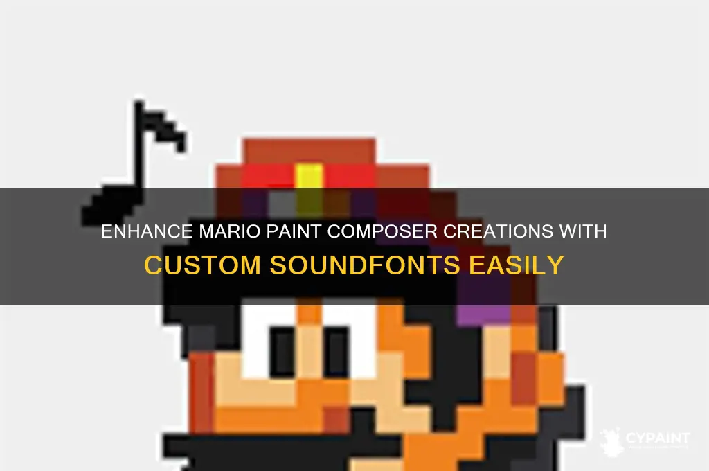 how to add soundfounts to mario paint composer