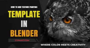 Master Blender Texture Painting: Adding Templates for Realistic 3D Art