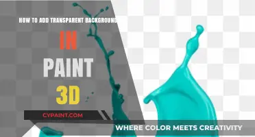 Mastering Paint 3D: Adding Transparent Backgrounds Effortlessly