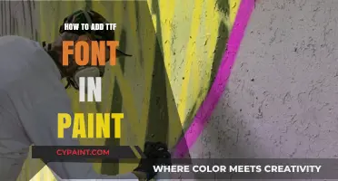 Add Custom TTF Fonts to Paint: A Simple Step-by-Step Guide