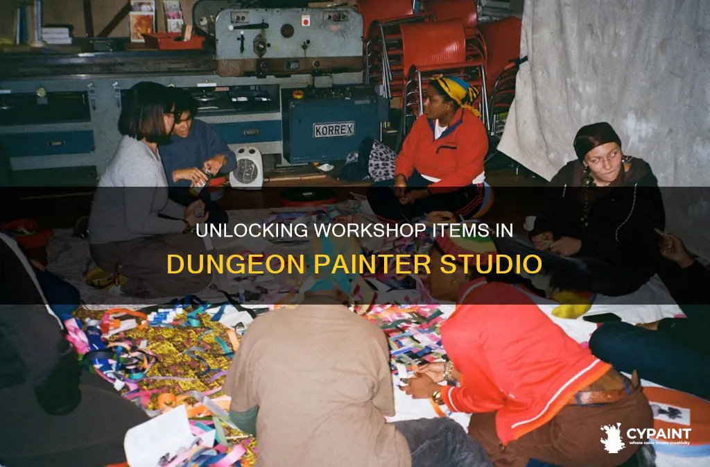 how to add workshop items to dungeon painter stuido