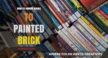 Adhering Books to Painted Brick: Creative Tips for a Unique Display
