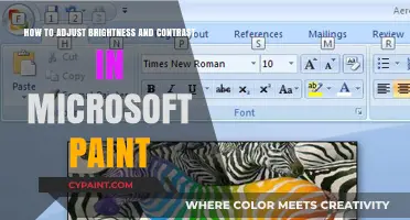Adjusting Brightness and Contrast in MS Paint: A Quick Guide