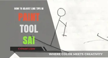 Adjusting Line Tips in Paint Tool Sai: A Quick Guide