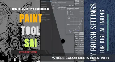 Adjusting Pen Pressure in Paint Tool SAI: A Quick Guide