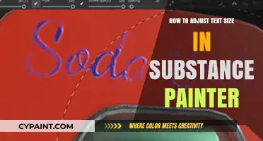 Mastering Text Size Adjustments in Substance Painter: A Quick Guide