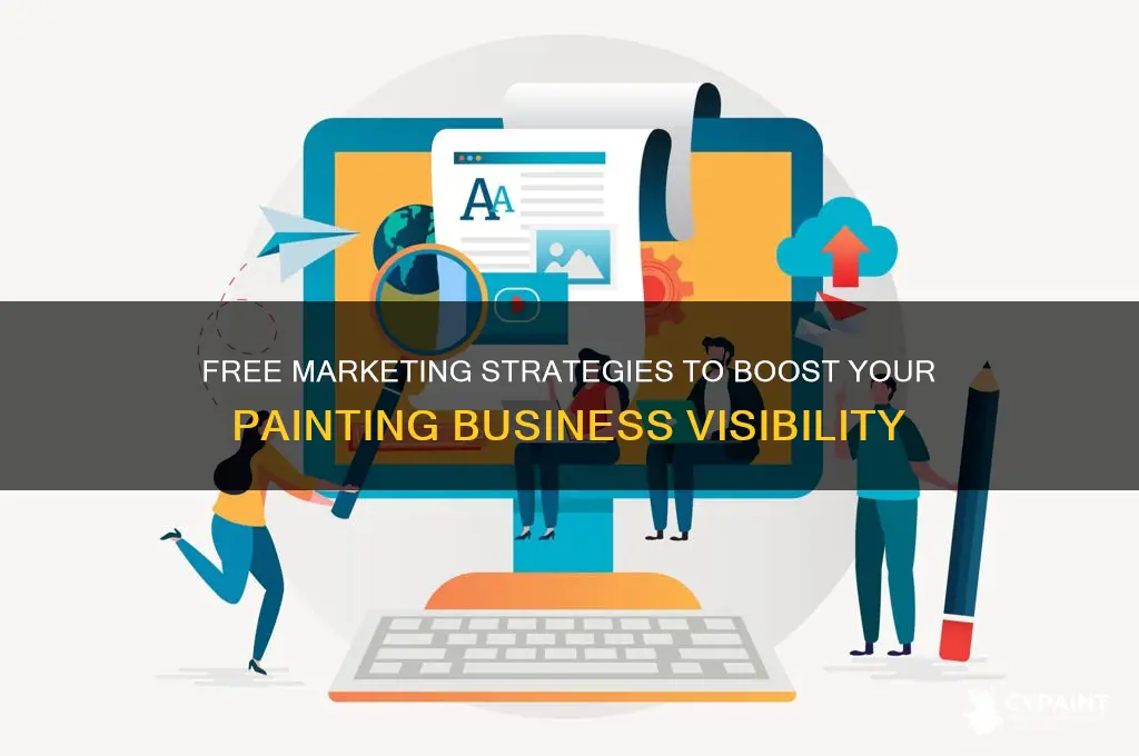 how to advertise a painting business for free