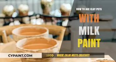 Aging Clay Pots with Milk Paint: A Creative DIY Guide