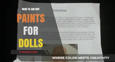 Mastering Air Drying Techniques for Perfect Doll Paint Finishes