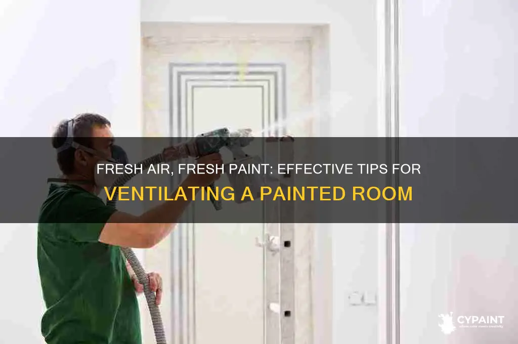 how to air out a painted room