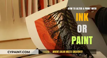Customizing Prints: Altering Art with Ink and Paint