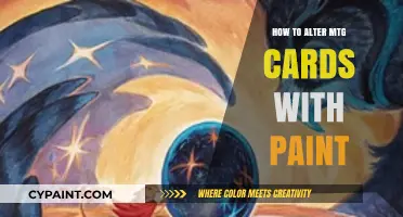 Creative MTG Card Alterations: Mastering Paint Techniques for Unique Designs