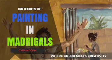 Analyzing Text Painting in Madrigals: Techniques and Interpretation Guide