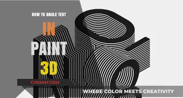 Master Text Angling in Paint 3D: A Step-by-Step Guide