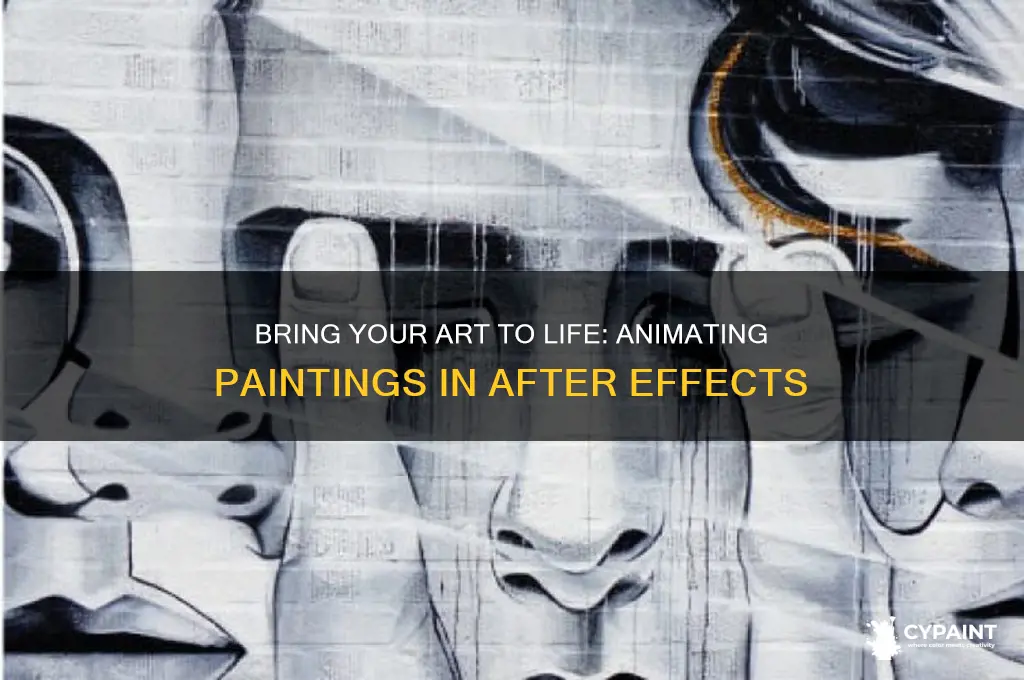 how to animate a painting in after effects