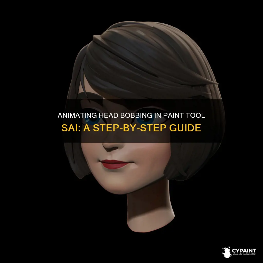 how to animate head bobbing in paint tool sai