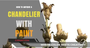 Transform Your Chandelier: Easy Antique Painting Techniques for Elegance