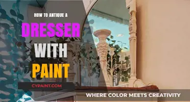 Transform Your Dresser: Easy Steps to Antique with Paint