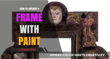 Master the Art of Aging: Antiques a Frame with Paint
