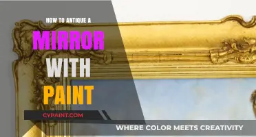 Transform Your Mirror: Easy Antique Painting Techniques for a Vintage Look