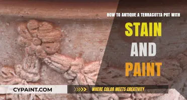 Antiquing Terracotta Pots: Easy Stain and Paint Techniques for Vintage Charm