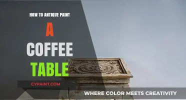 Transform Your Coffee Table: Easy Antique Painting Techniques Revealed