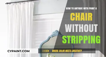 Transform Chairs with Antique Paint Effects