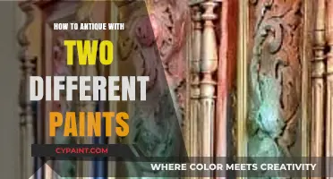 Mastering Antique Finishes: Blending Two Paints for Timeless Elegance