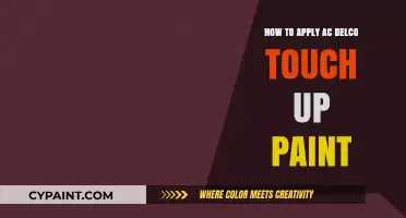 Mastering AC Delco Touch-Up Paint: A Step-by-Step Application Guide
