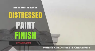 Mastering Antique & Distressed Paint Finishes: Techniques for Timeless Charm