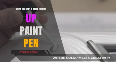 Mastering Audi Touch-Up Paint Pen Application: A Step-by-Step Guide