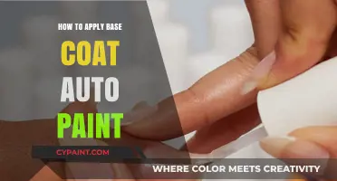 Mastering Auto Painting: A Step-by-Step Guide to Applying Base Coat