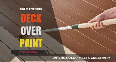 Revitalize Your Deck: A Step-by-Step Guide to Applying Behr DeckOver Paint