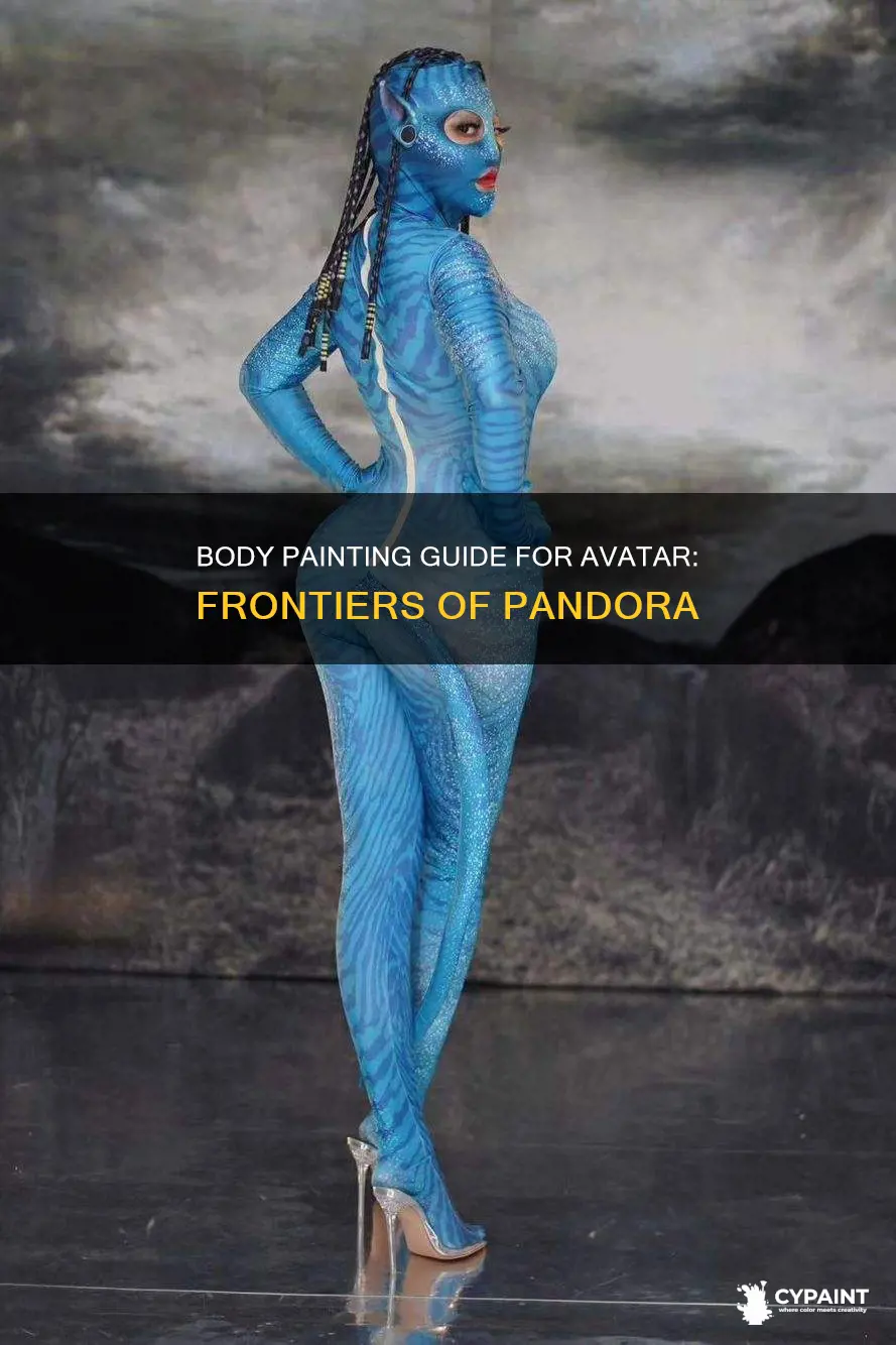 how to apply body paint avatar frontiers of pandora