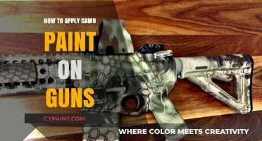 Mastering Camo Paint Application: A Step-by-Step Guide for Customizing Guns