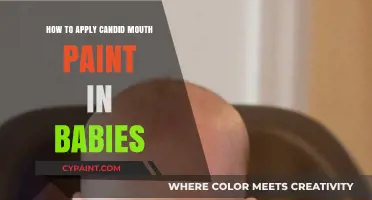 Gentle Guide: Applying Candid Mouth Paint Safely in Babies