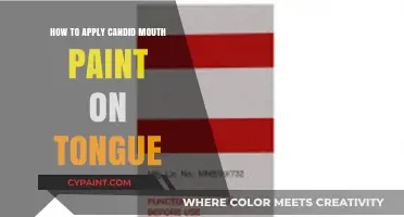 Easy Steps to Apply Candid Mouth Paint on Your Tongue Safely