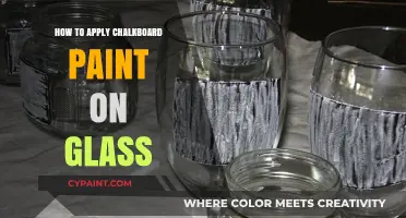 Transform Glass Surfaces: Easy Steps to Apply Chalkboard Paint
