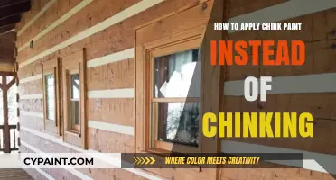 Chink Paint Application: A Step-by-Step Guide to Replace Traditional Chinking