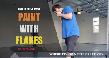 Mastering Epoxy Paint Application with Flakes: A Step-by-Step Guide