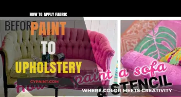 Revamp Your Furniture: A Guide to Applying Fabric Paint on Upholstery